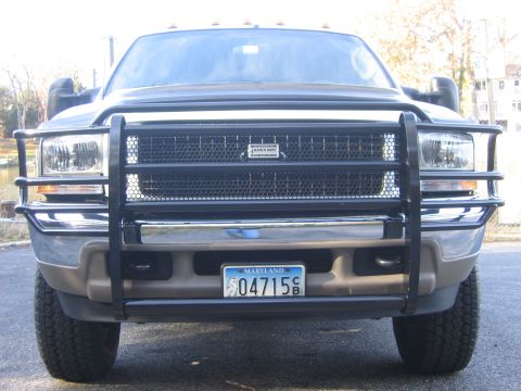 2003 Ford Excursion - What a Civic sees in the rearview mirror