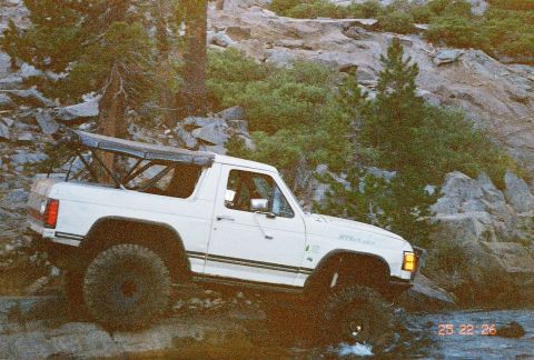 1994 Ford Bronco - Dave at the last water crossing