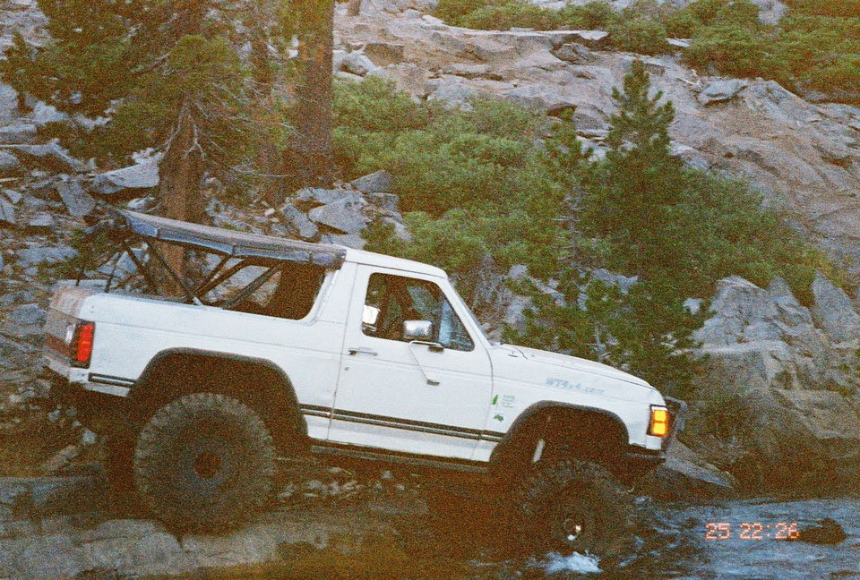 Dave at the last water crossing