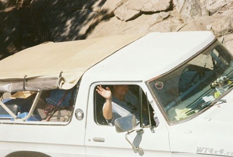 1994 Ford Bronco - Kelly playing it cool