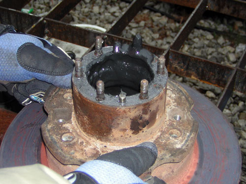 pounding old studs