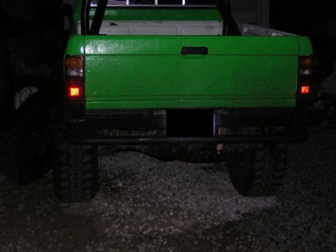 1995 Ford Bronco - Rear bumper, behind