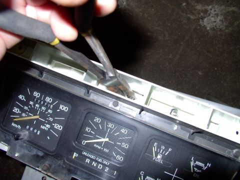 1986 Ford Bronco - Putting the hook on them with the needle nose pliers if your paws, like mine, are too big to get in at the bulbs. A lot easier than having…