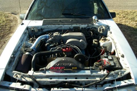 1995 Ford Bronco - Saleen/vortech intake designed for 302 truck lower