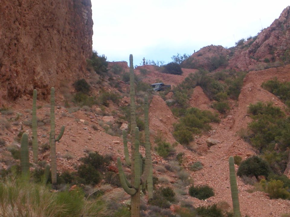 The "luge" from down below.