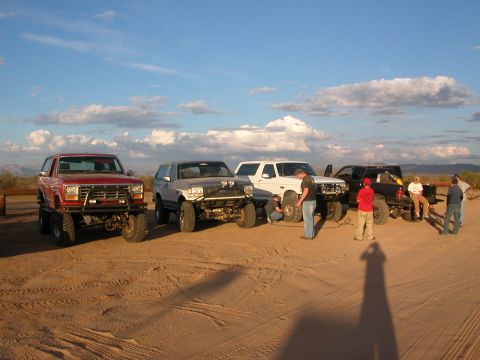 1984 Ford Bronco - Airing up.