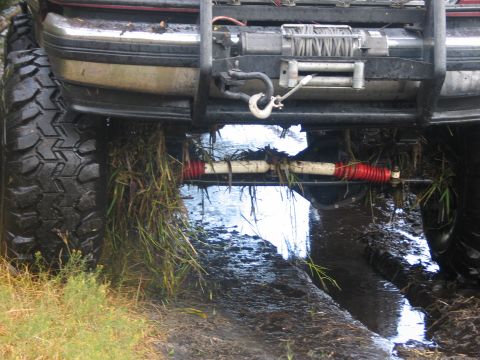 1992 Ford Bronco - mowin' the grass