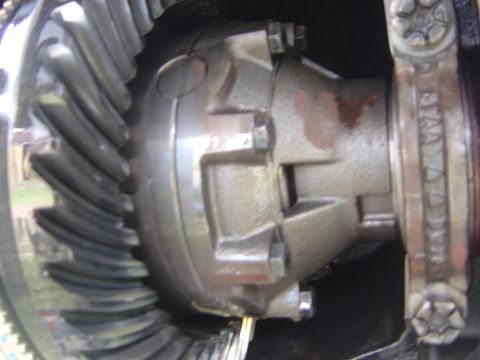 1993 Ford Bronco - Differential gears and housing shown in detail, with some text visible on the housing.