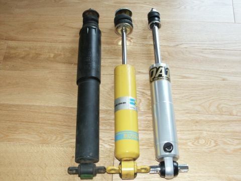 2001 Mercury Grand Marquis - OEM-Bilstein-QA1 Front shock comparison