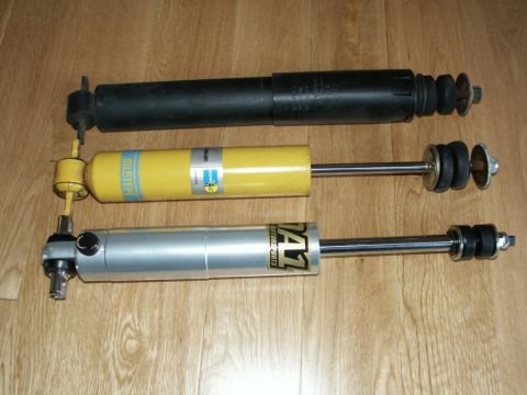 2001 Mercury Grand Marquis - OEM-Bilstein-QA1 Front shock comparison