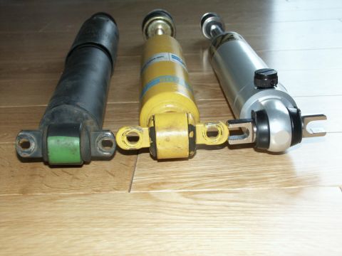 2001 Mercury Grand Marquis - OEM-Bilstein-QA1 Front shock comparison