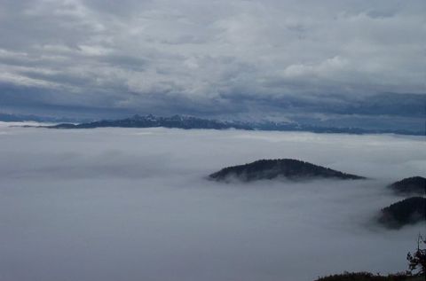 1995 Ford Bronco - Above the clouds and out of the rain... this place is amazing!