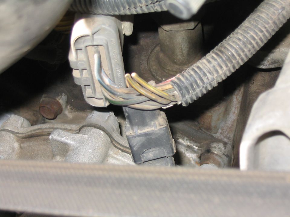 Tfi connector, notice spout connector near by.