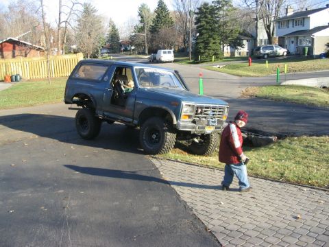 1986 Ford Bronco - Gotta test it out! :>)