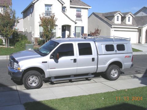 2004 Ford F-250 - This is the Tradesman by Access Mfg out of Dixon Ca. They will build to suit which is nice, and they have lots of options. the rack will ho…