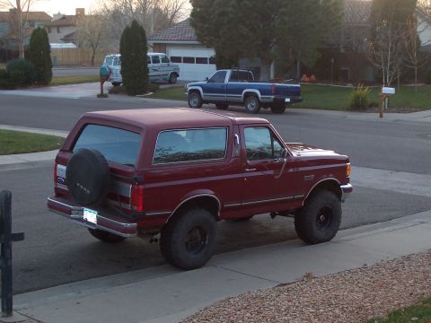 1991 Ford Bronco - All finished up and looking good.