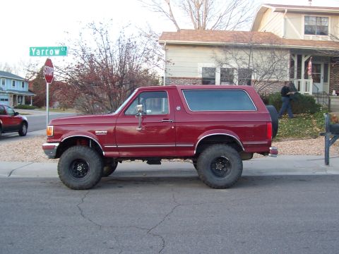 1991 Ford Bronco - another angle