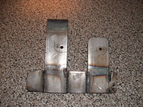 1990 Ford Bronco - This is a custom welded metal bracket, not a 1990 Ford Bronco part.