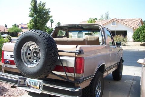 1988 Ford Bronco - My bronco with the shell off