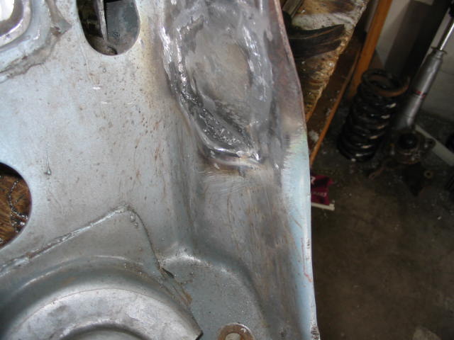 hole after welding
