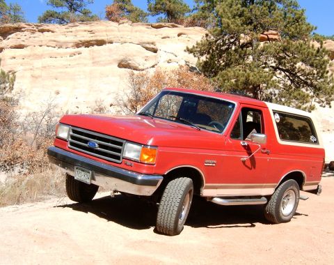 1989 Ford Bronco - At Palmer Park in Colorado Springs