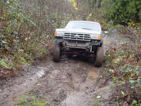 1987 Ford Bronco - this usted to be a challenge for my truck