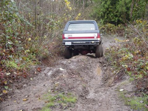 1987 Ford Bronco - did even better in reverse