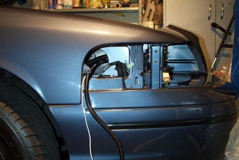 1998 Ford Crown Victoria - For some strange reason, Ford decided not to use the front marker lamps as turn signals or as flashers. However, you can correct their erro…