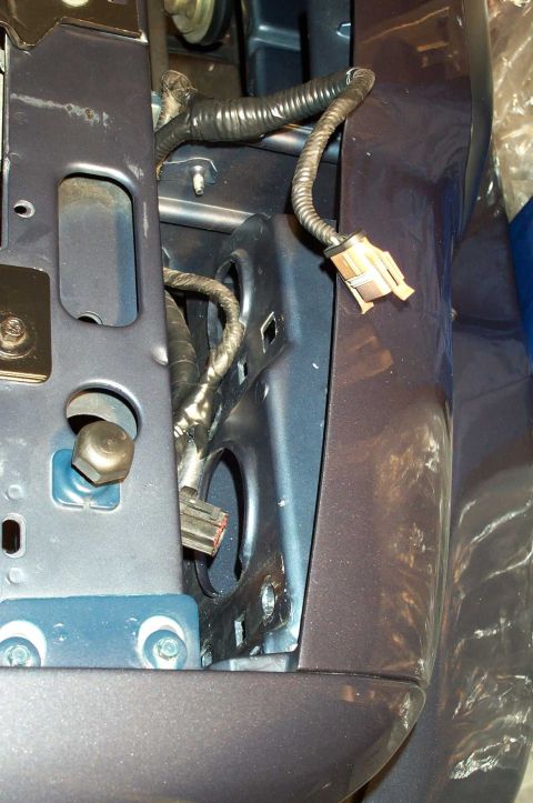 1998 Ford Crown Victoria - I wrapped up the new wire with wire loom and covered up the splice with a section of larger wire loom. Then I sealed up everything with ele…