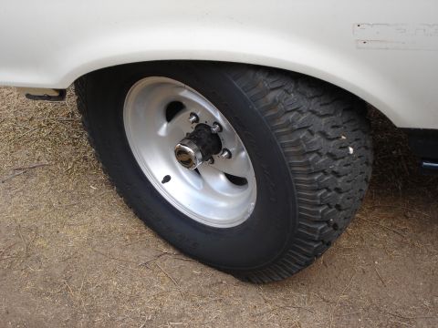 1987 Ford Bronco - Will turn lock to lock with no binding or rubbing at current full stuff.