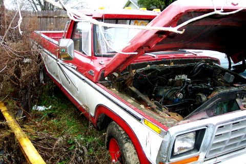 1978 Ford Bronco - side visors
