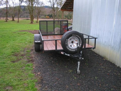 1991 Ford Bronco - 6.5 x 12 with fold-out 6' ramp gate