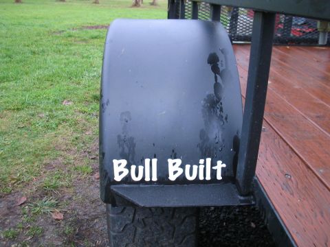 1991 Ford Bronco - My little custom touch - screw those factory trailers, it's a BULLBUILT !