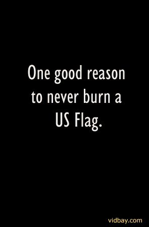 1986 Ford Bronco - A message about the US Flag is displayed on a black background.