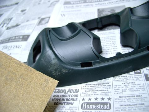 1986 Ford Bronco - A little 180 grit sand paper and some sanding and........