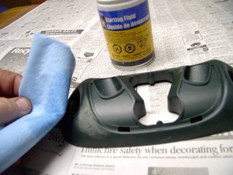 1986 Ford Bronco - Clean off the sanding dust and any finger oil residue with alcohol.