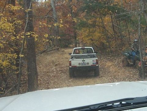 1995 Ford Bronco - Started out following Bruce about 11:30 up Falls Dam