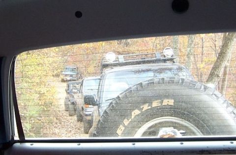 1995 Ford Bronco - Crew of misfits behind me