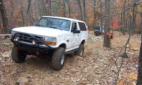 1995 Ford Bronco - Stopped after going up kodak rock