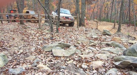 1995 Ford Bronco - Looking down kodak rock