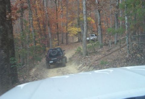 1995 Ford Bronco - Heading up Rocky mount trail