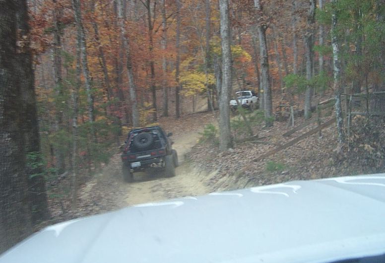 Heading up Rocky mount trail