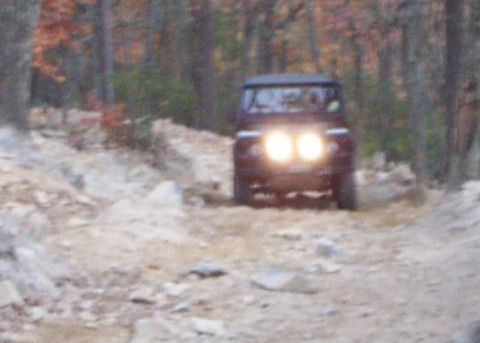 1995 Ford Bronco - $47,000 turd that had to have a 77 cj pull him up because it doesn't come with lockers