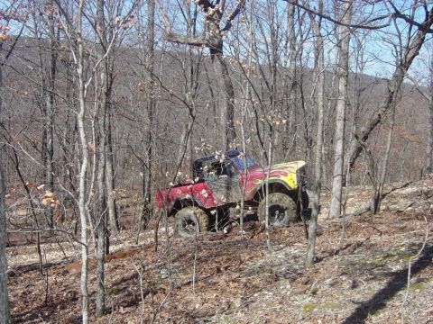 1974 Ford Bronco - Jeff showing off in two wheel drive