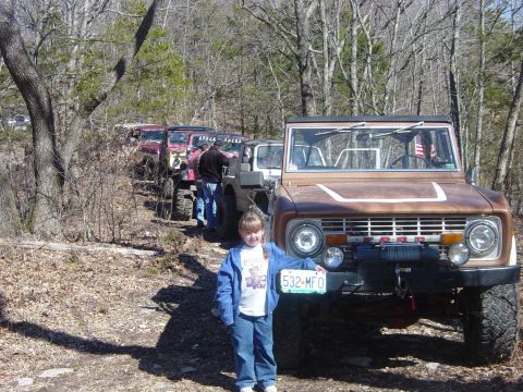 1974 Ford Bronco - My co-pilot