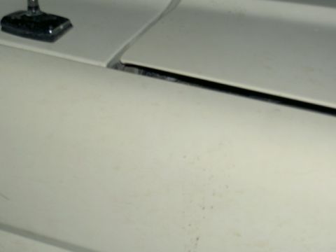 1988 Ford Bronco - Hood doesn't align after the fender incident.