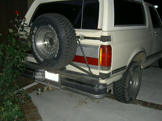 New back bumper.