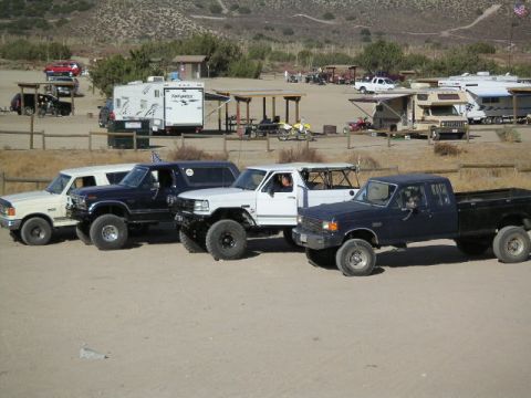 1988 Ford Bronco - Me, Chris, Raf, and Matt