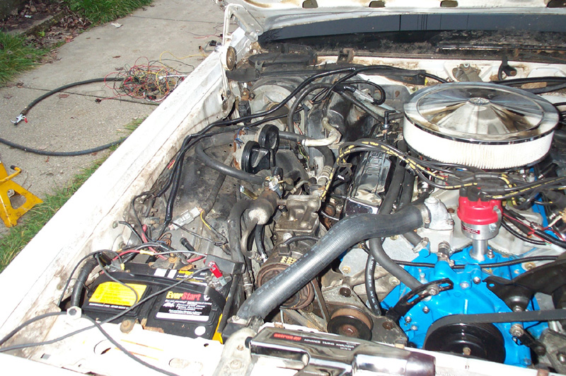 Engine compartment right