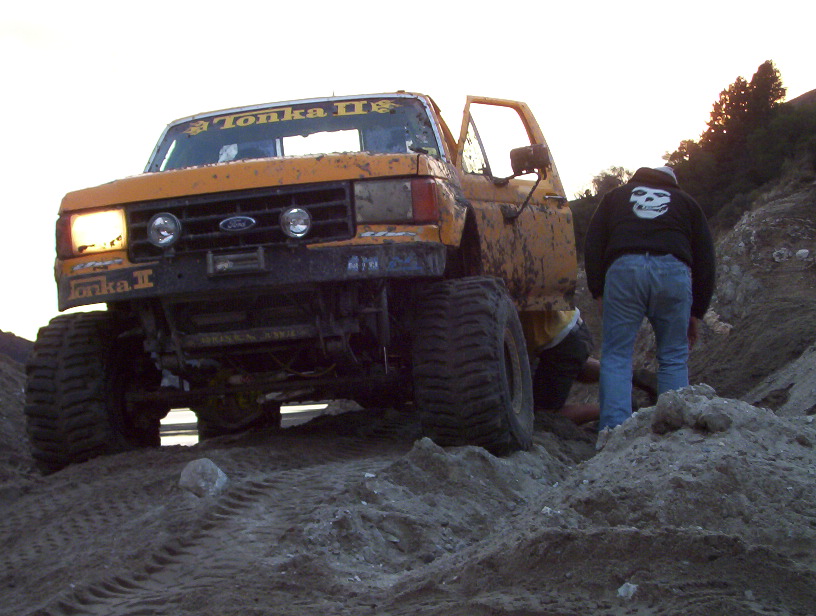 We had minor problems with the test run on Tonka II